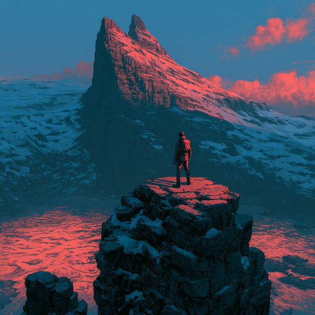 Equinox Dioramism style, Midjourney V8.2, render 4 of 4