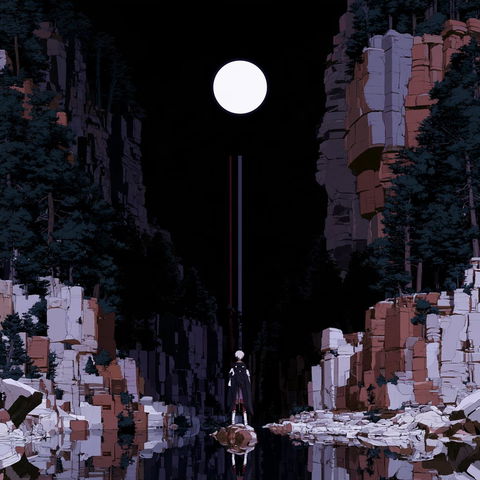Lunarchrome style (SREF codes), Midjourney V8.2