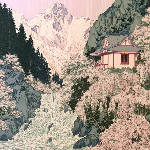 Sporeveil Topographies style, Midjourney V8.2, render 2 of 4