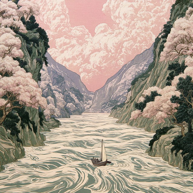 Sporeveil Topographies style, Midjourney V8.2, render 4 of 4