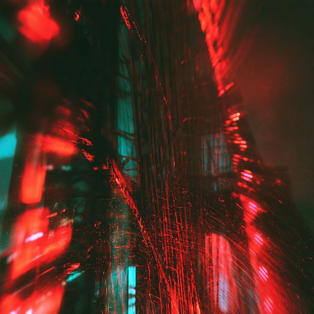 Neonblur Entomographica style, Midjourney V8.2, render 2 of 4