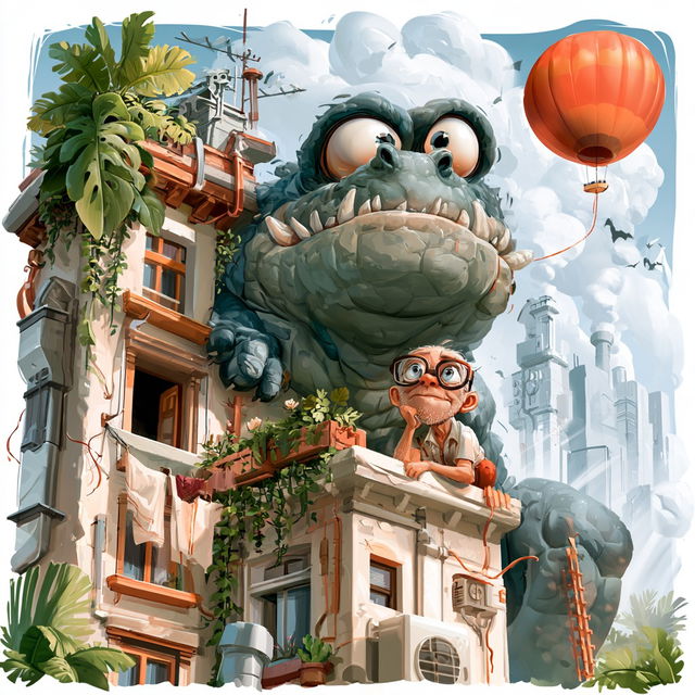 Balloonbaroque style, Midjourney V8.2, render 3 of 4