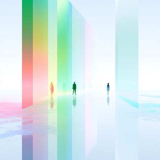 Glassway Carnival style, Midjourney V8.2, render 3 of 4