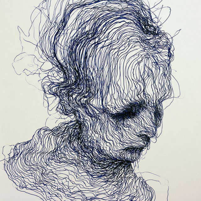Scribblestitch style, Midjourney V8.2, render 4 of 4