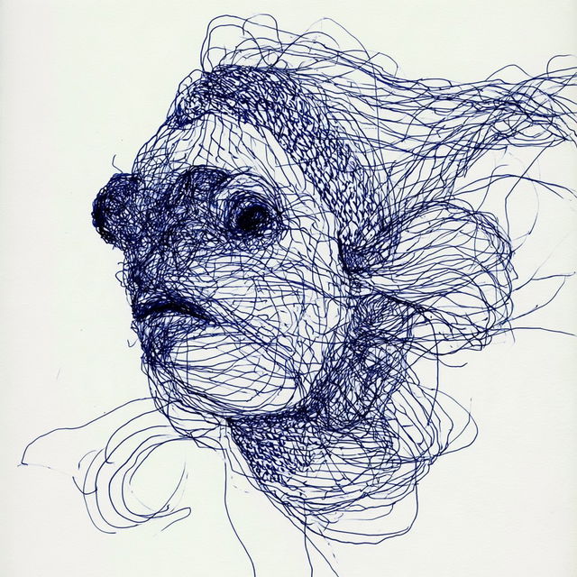 Scribblestitch style, Midjourney V8.2, render 3 of 4