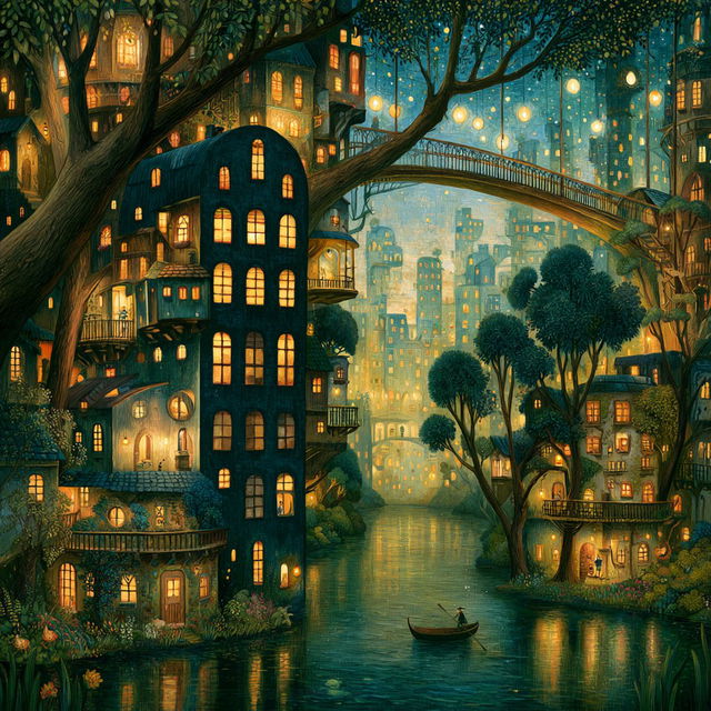 Papermill Folklore style, Midjourney V8.2, render 2 of 4