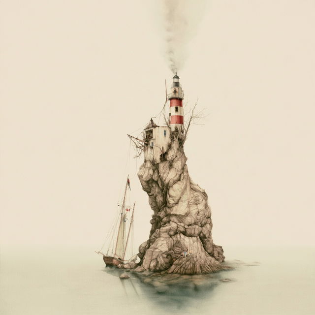 Puppetbook Littoral style, Midjourney V8.2, render 3 of 4