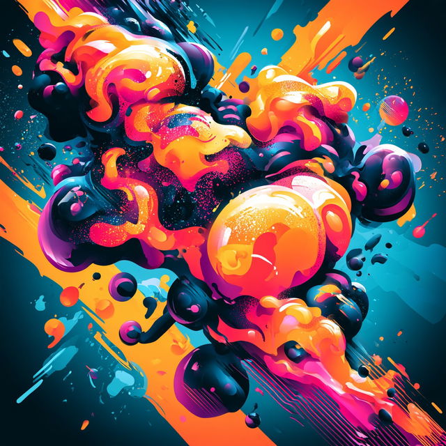 Currentsplatter style, Midjourney V8.2, render 4 of 4