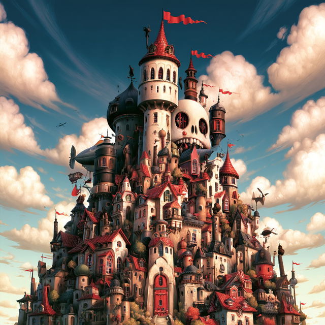 Tidegothic style, Midjourney V8.2, render 2 of 4