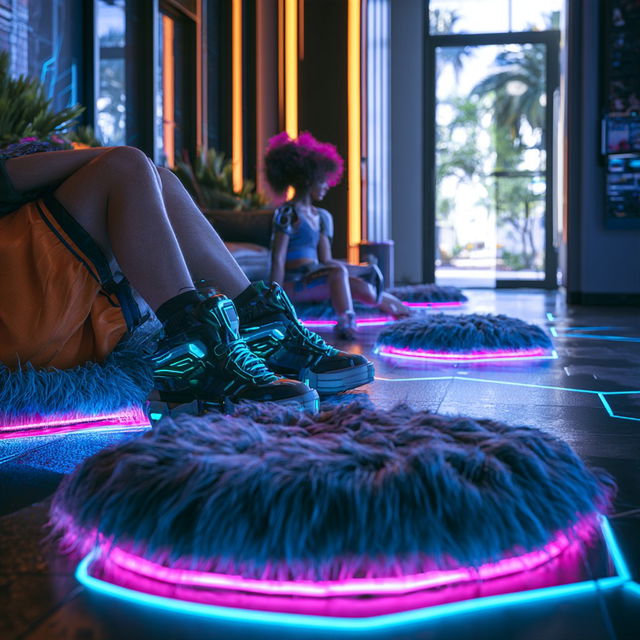 Cyanmancer style, Midjourney V8.2, render 3 of 4