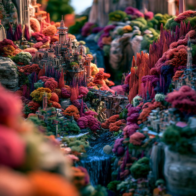 Cairnpetal style, Midjourney V8.2, render 1 of 4
