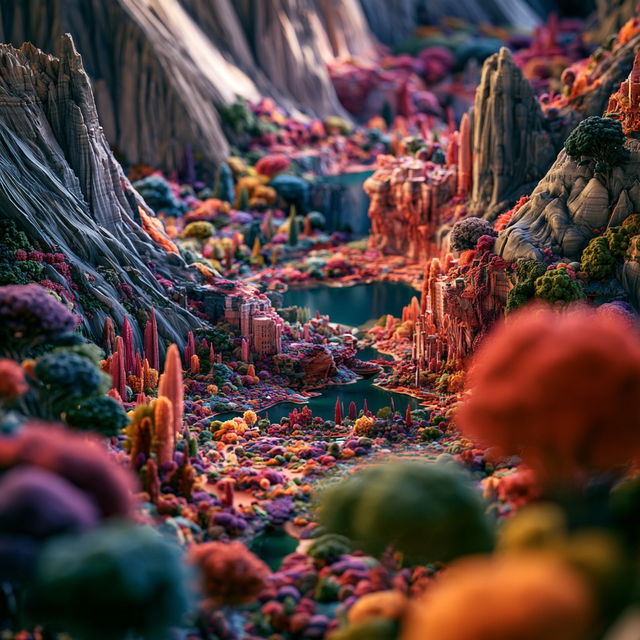 Cairnpetal style, Midjourney V8.2, render 4 of 4