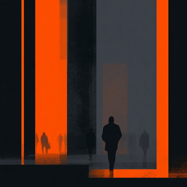 Concrete Warpism style, Midjourney V8.2, render 1 of 4