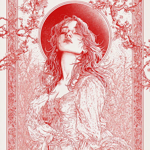 Crimson Folio style, Midjourney V8.2, render 1 of 4