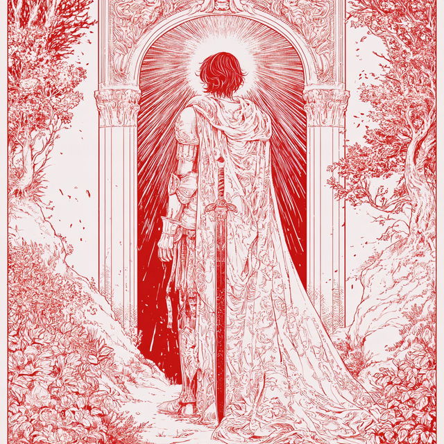 Crimson Folio style, Midjourney V8.2, render 2 of 4