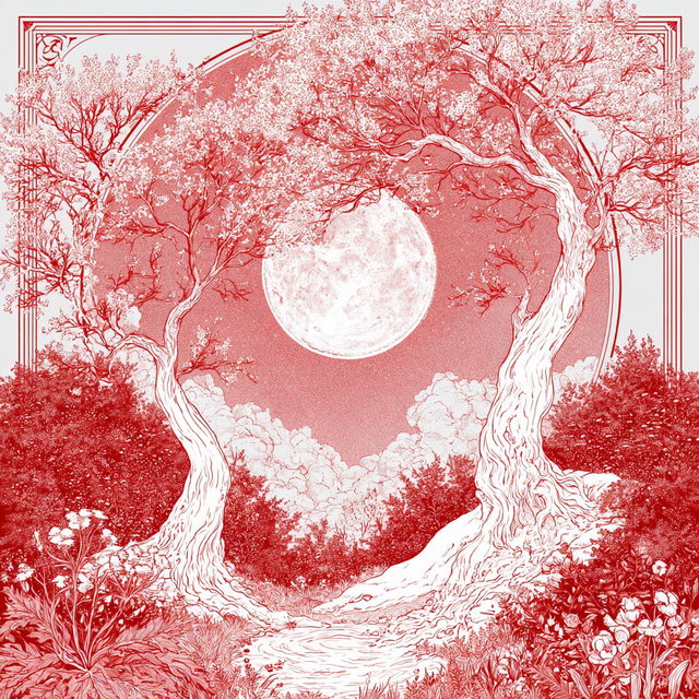 Crimson Folio style, Midjourney V8.2, render 3 of 4
