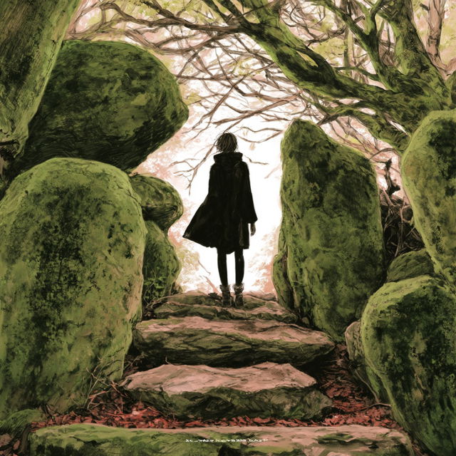 Inkwood Pilgrim style, Midjourney V8.2, render 1 of 4