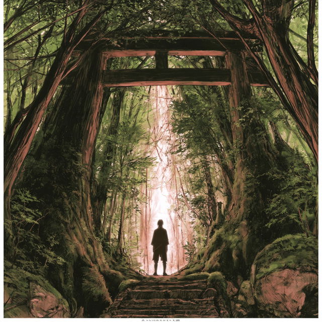 Inkwood Pilgrim style, Midjourney V8.2, render 3 of 4