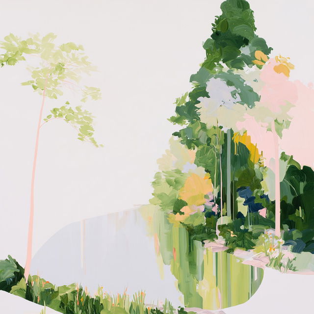 Brushed Petal Enamel style, Midjourney V8.2, render 4 of 4