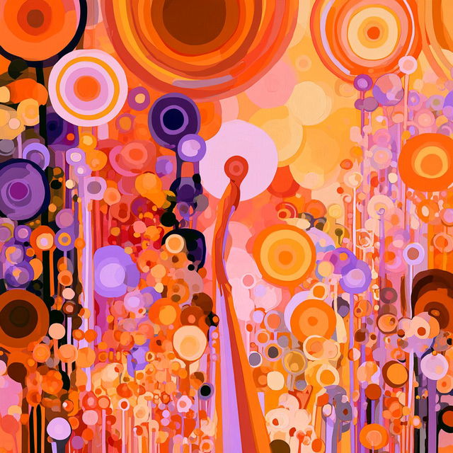 Sunburst Chromolithics style, Midjourney V8.2, render 4 of 4