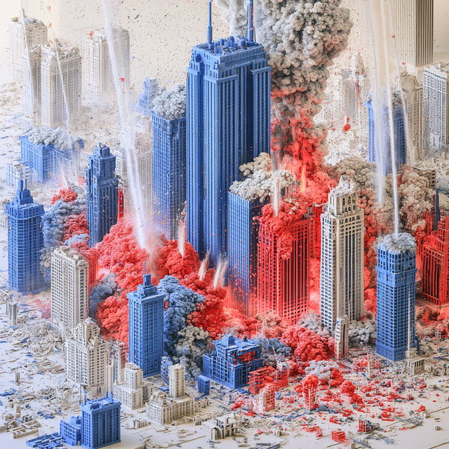 Paintspill Exposition style, Midjourney V8.2, render 3 of 4