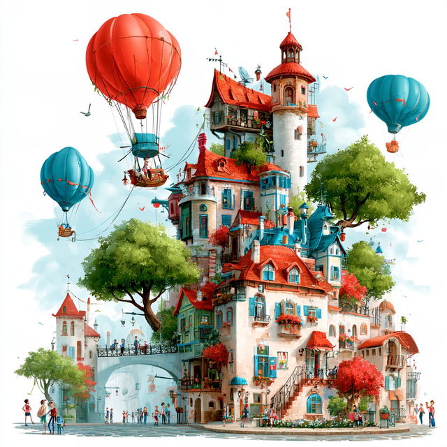 Vitrabel style, Midjourney V8.2, render 4 of 4