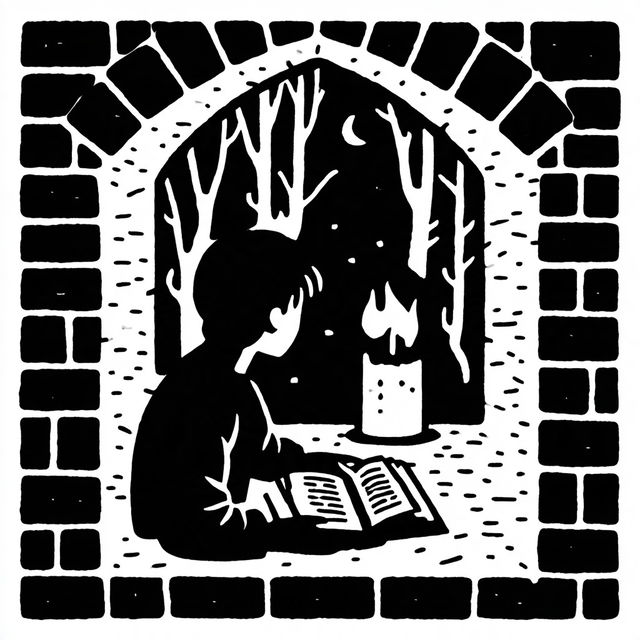 Woodcut Haberdashery style, Midjourney V8.2, render 3 of 4