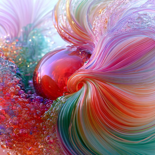 Ribboneer style, Midjourney V8.2, render 3 of 4