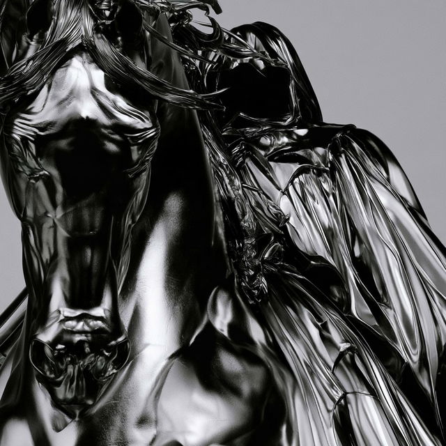 Voidchrome style, Midjourney V8.2, render 1 of 4