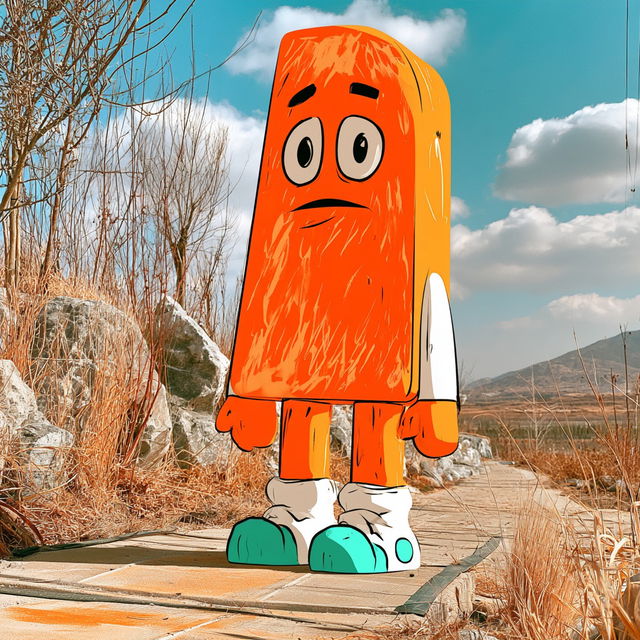 Sunshell Mascotry style, Midjourney V8.2, render 4 of 4