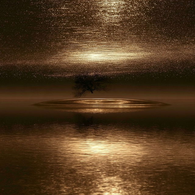 Orbric Haloism style, Midjourney V8.2, render 1 of 4