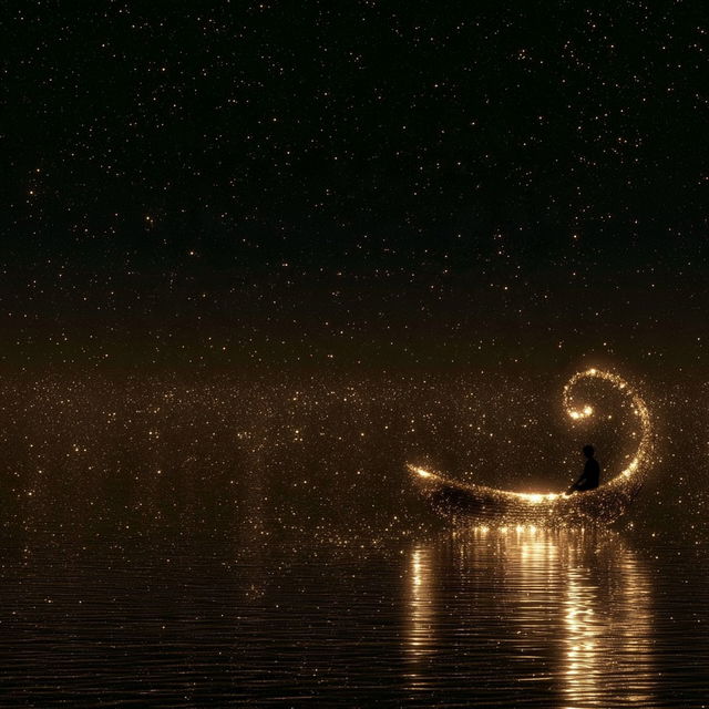 Orbric Haloism style, Midjourney V8.2, render 3 of 4