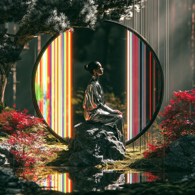 Kurogane Needleworks style, Midjourney V8.2, render 2 of 4