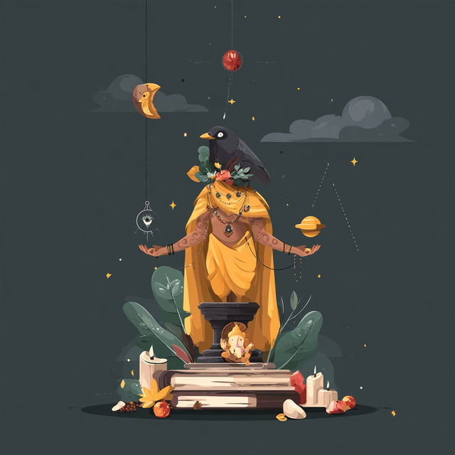 Tealgold Storybook Gothic style, Midjourney V8.2, render 4 of 4
