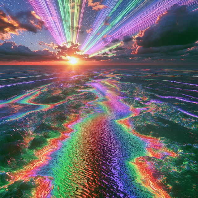 Starburst Visage style, Midjourney V8.2, render 4 of 4
