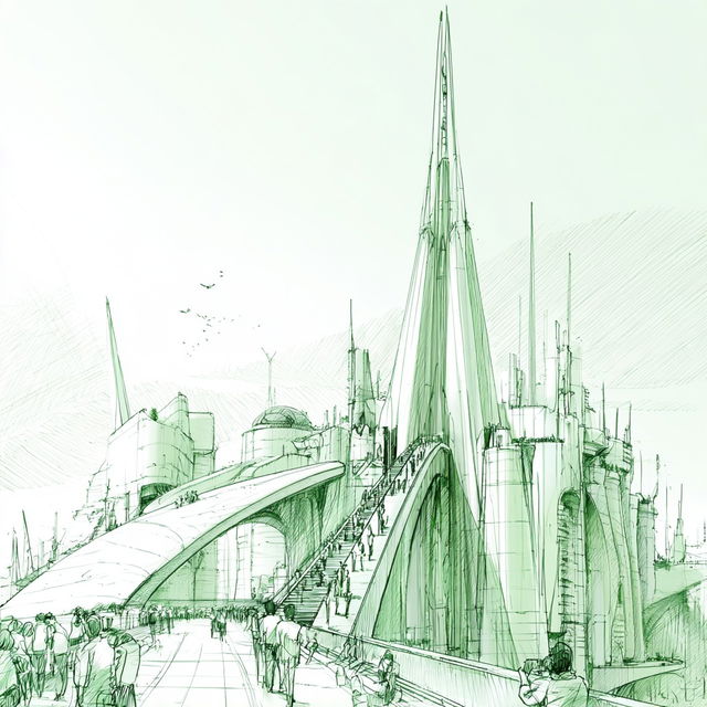 Pale Turbine Prospectus style, Midjourney V8.2, render 4 of 4