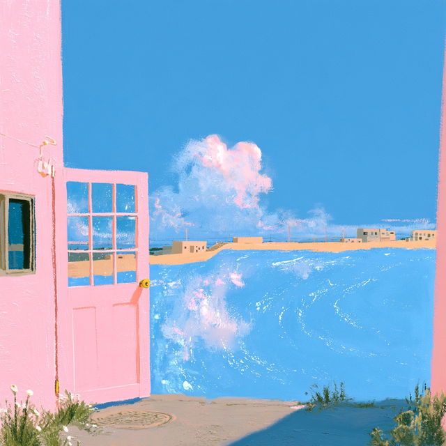 Azureblush Figures style, Midjourney V8.2, render 3 of 4