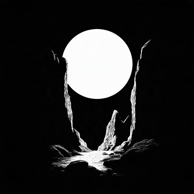 Moonkiln Blackware style, Midjourney V8.2, render 1 of 4