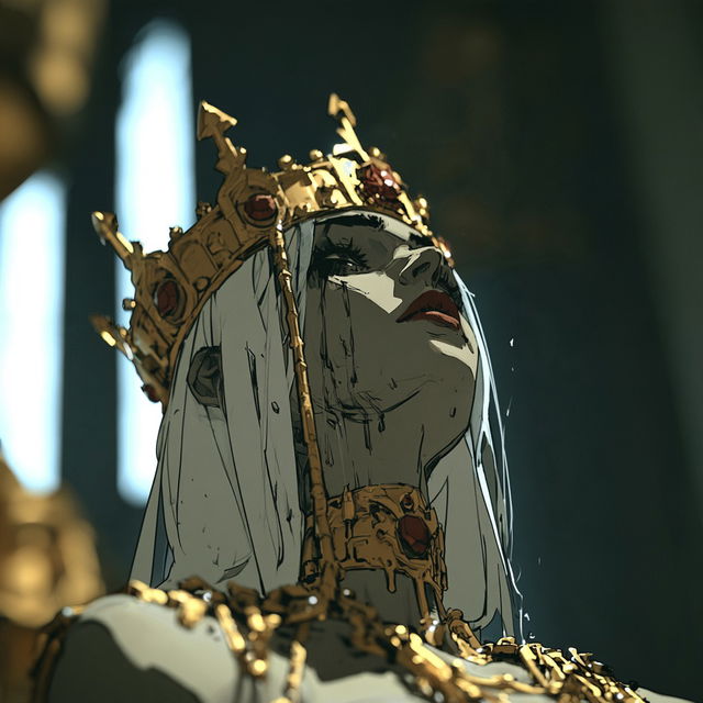 Gothicrucible style, Midjourney V8.2, render 2 of 4