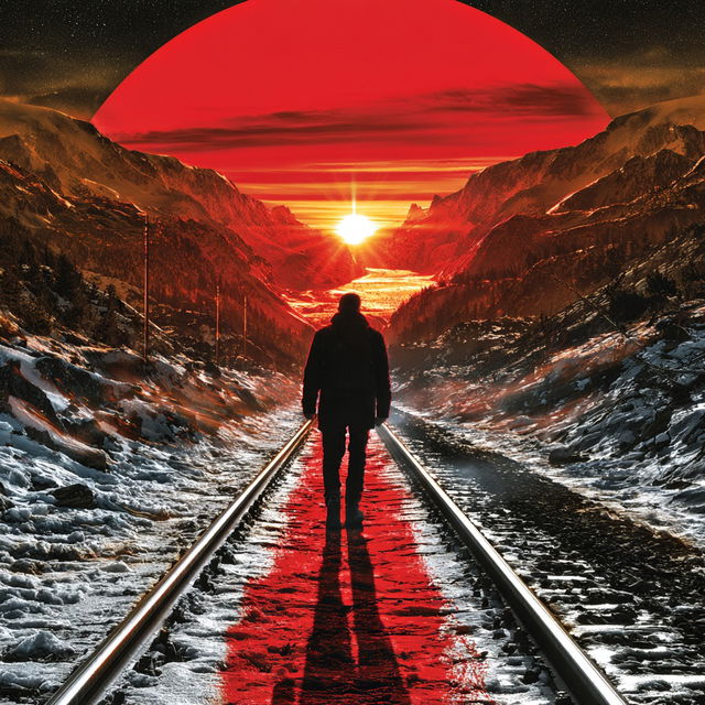 Redfoil Apocalypse style, Midjourney V8.2, render 4 of 4