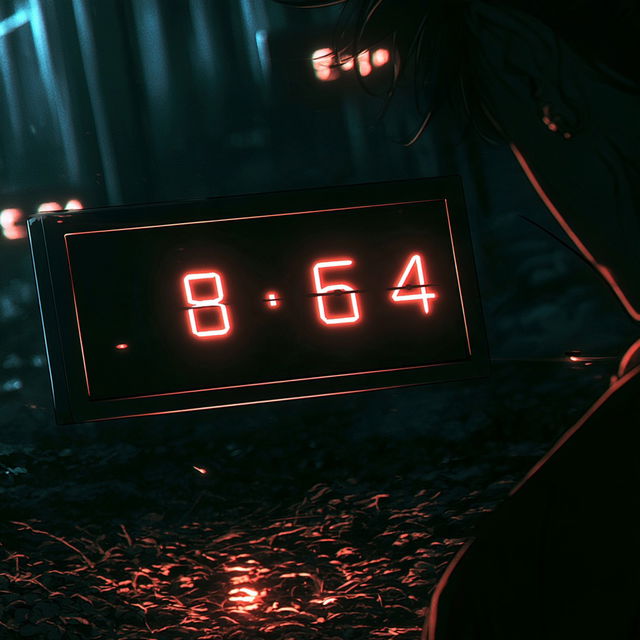 Rimshock Anime Noir style, Midjourney V8.2, render 2 of 4