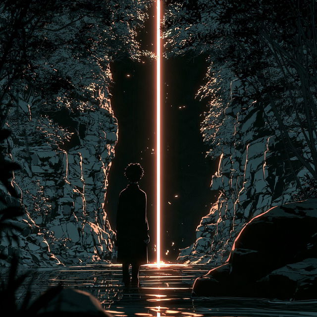 Rimshock Anime Noir style, Midjourney V8.2, render 4 of 4