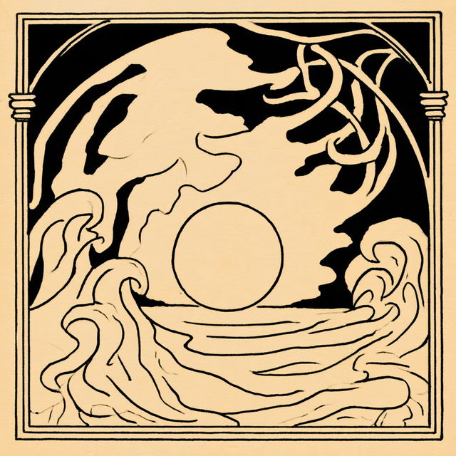Tidebound Classicism style, Midjourney V8.2, render 2 of 4