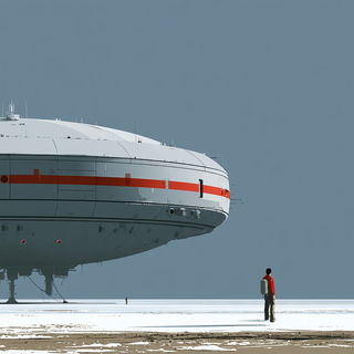 Pylon Redoubt style, Midjourney V8.2, render 1 of 4