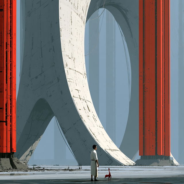 Pylon Redoubt style, Midjourney V8.2, render 4 of 4