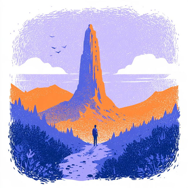 Volcanic Fableprint style, Midjourney V8.2, render 3 of 4