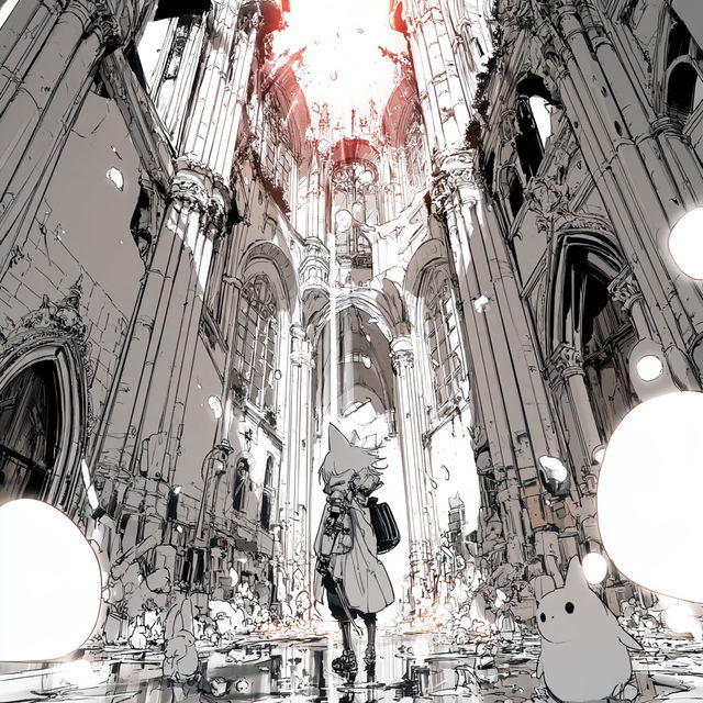 Gearfall Verticalism style, Midjourney V8.2, render 3 of 4