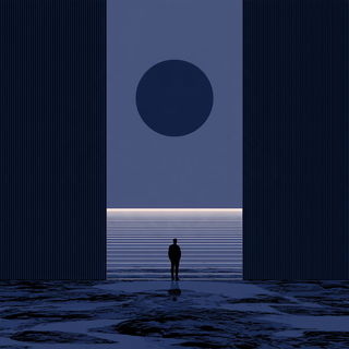 Solar Slat Impressions style, Midjourney V8.2, render 3 of 4