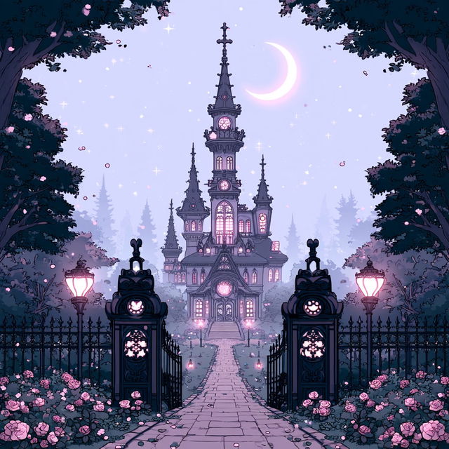 Gloamfiligree style, Midjourney V8.2, render 4 of 4