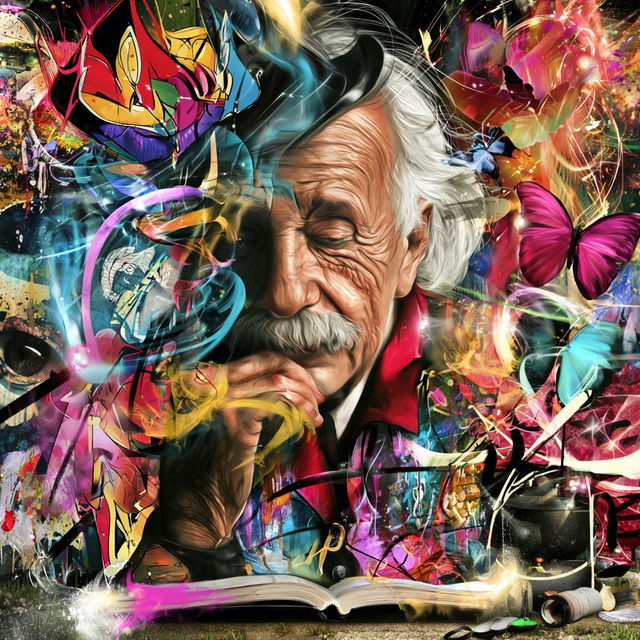 Graffitaxis style, Midjourney V8.2, render 3 of 4